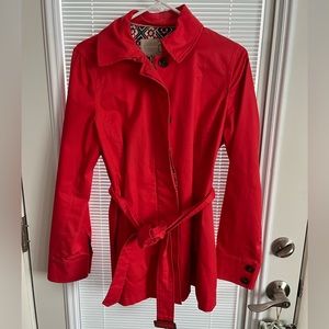 Banana Republic Size M Spring Coat with Tie Detail
